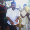 Distributing plants for gardens in conjunction with the 2022 Samurdhi National Cultivation Operation / Homagama (Kiriwatthuduwa North Division) (2022-09-10)